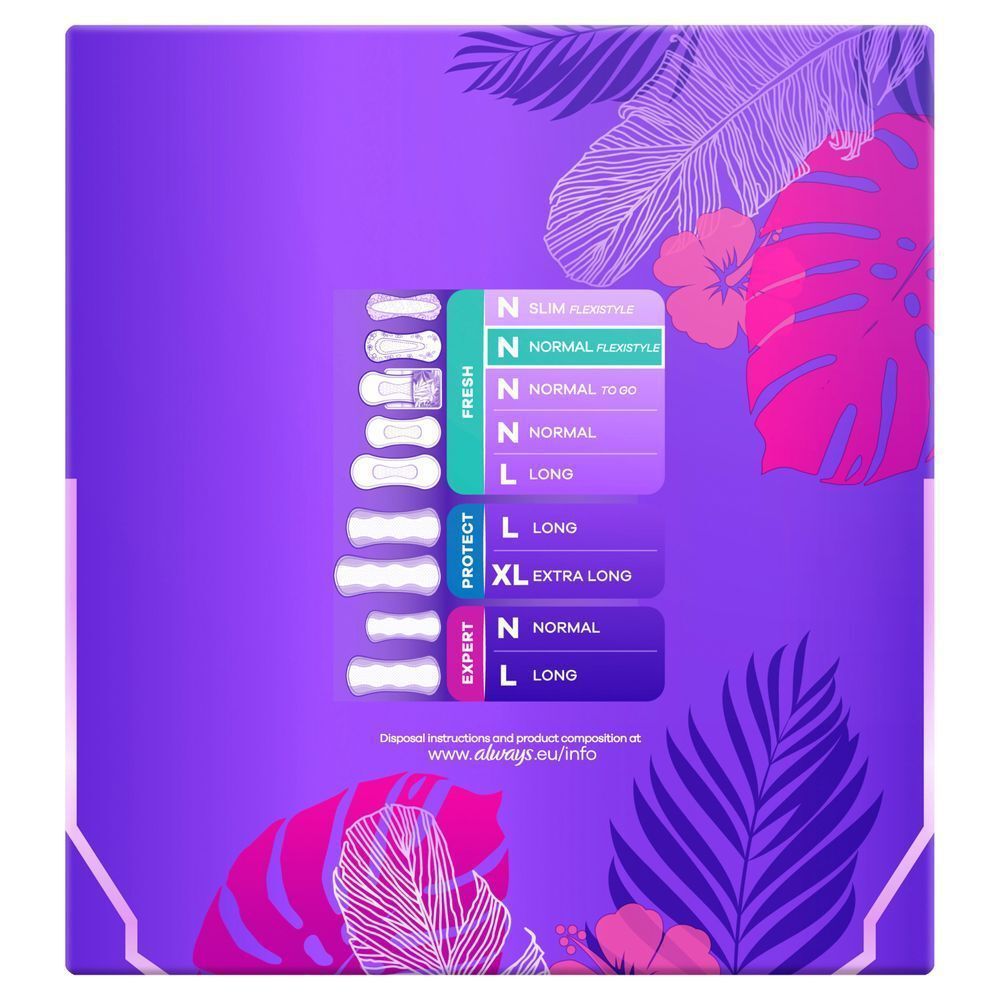 Bild: always Daily Fresh Normal Flexistyle, Mit Frischeduft