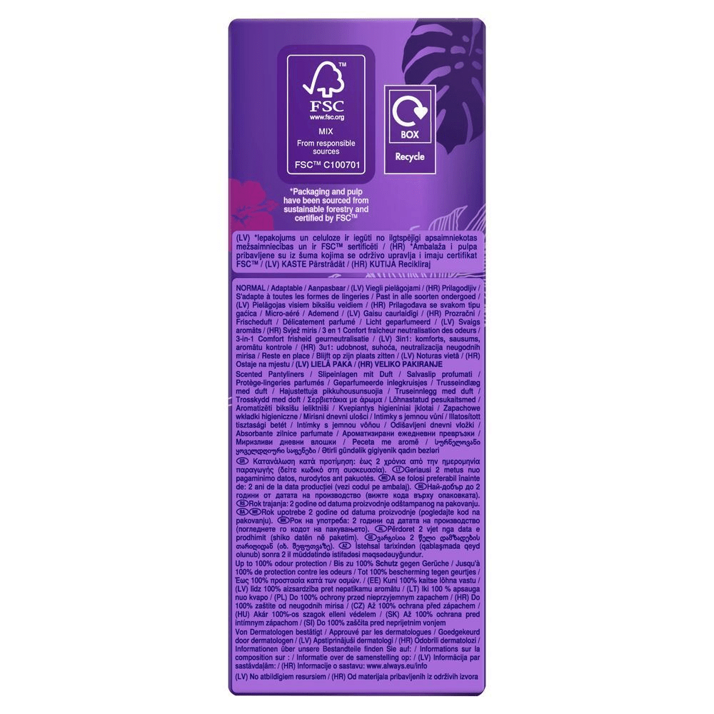 Bild: always Daily Fresh Normal Flexistyle, Mit Frischeduft