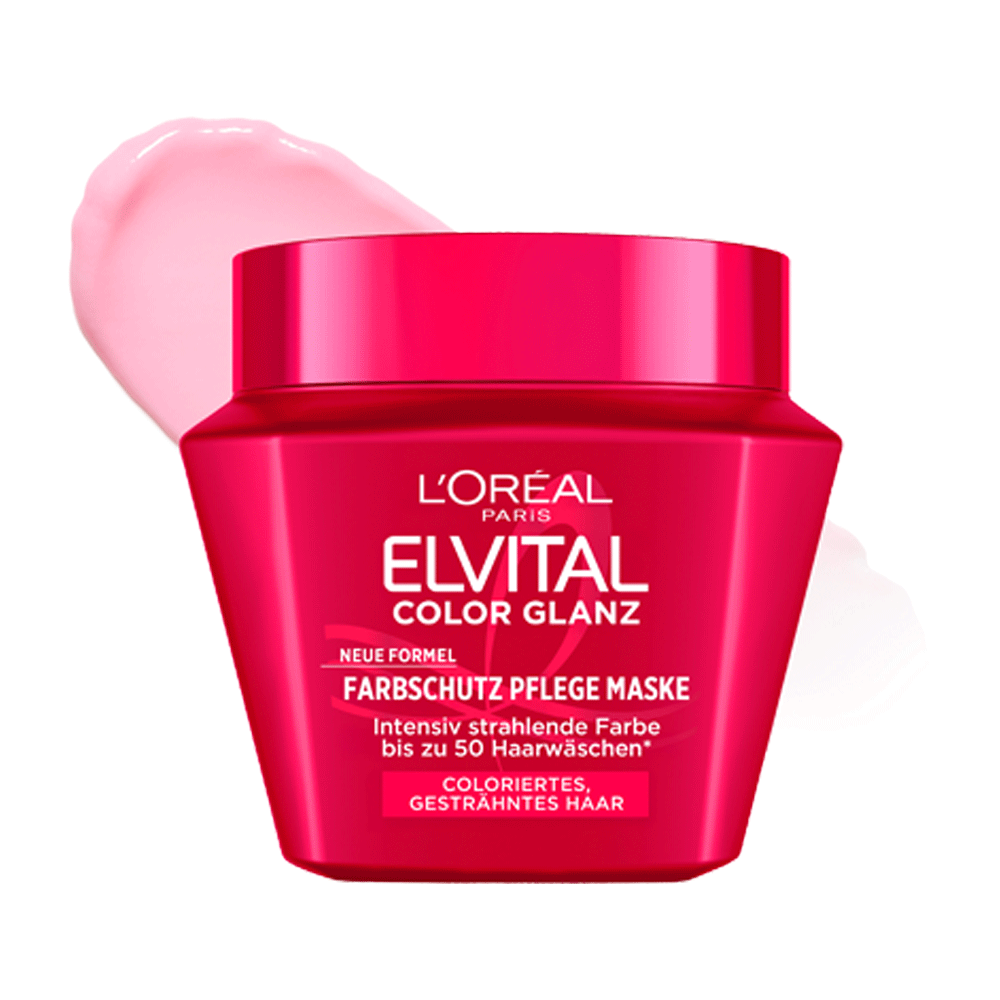 Bild: L'ORÉAL PARIS ELVITAL Color Glanz Maske 