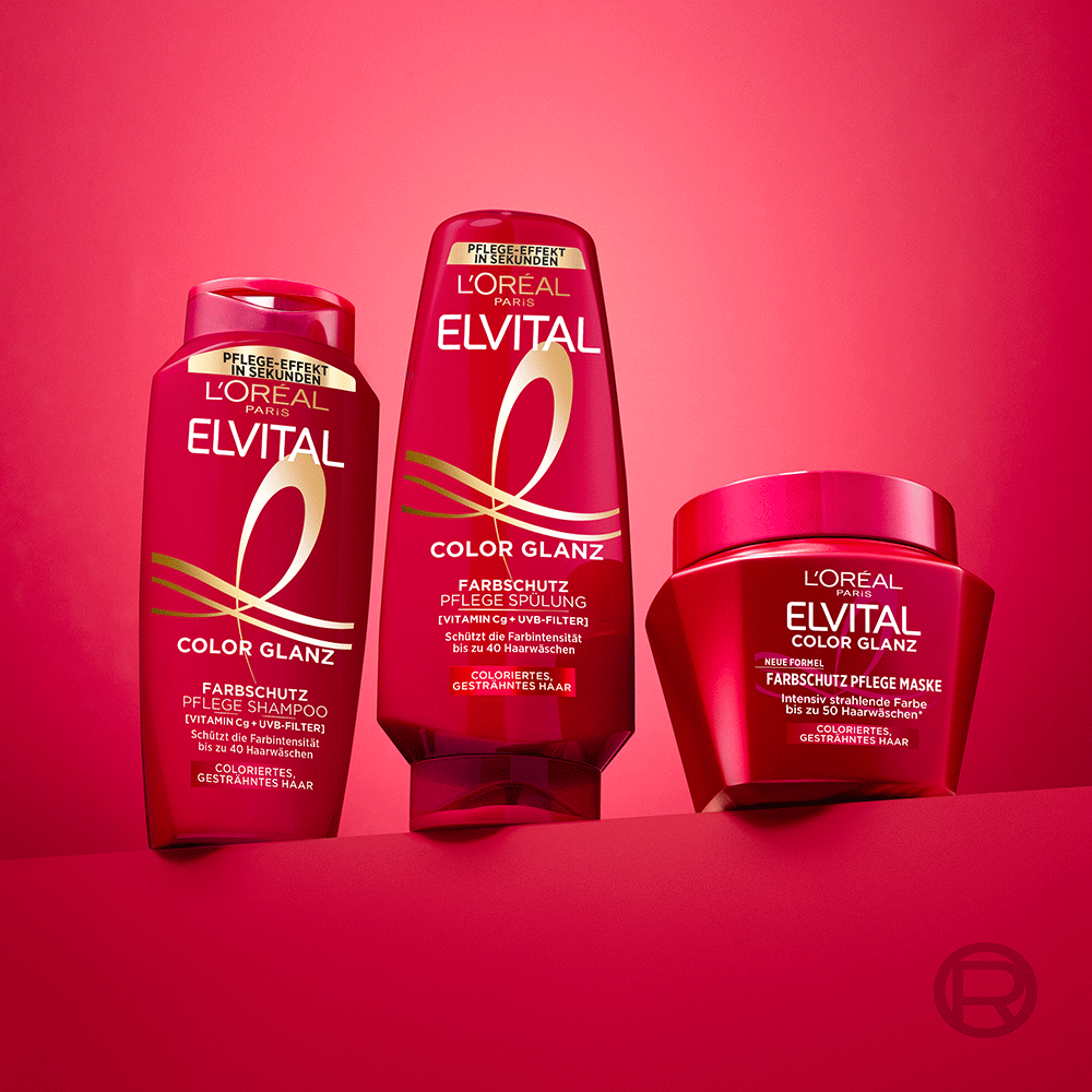 Bild: L'ORÉAL PARIS ELVITAL Color Glanz Maske 