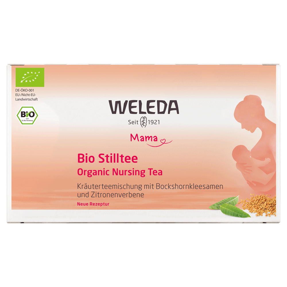 Bild: WELEDA Stilltee mit Bockshornkleesamen und Zitronenverbene