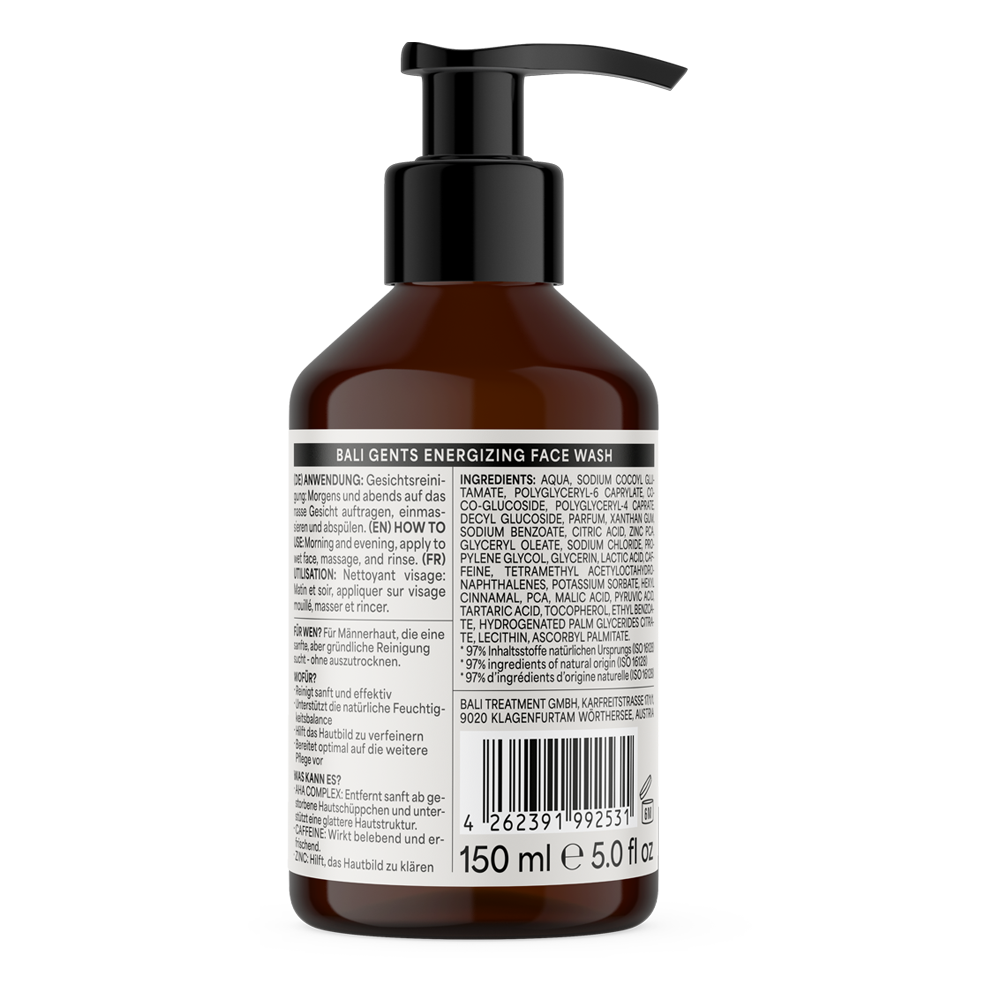Bild: Bali Gents by Hank Ge Energizing Face Wash 