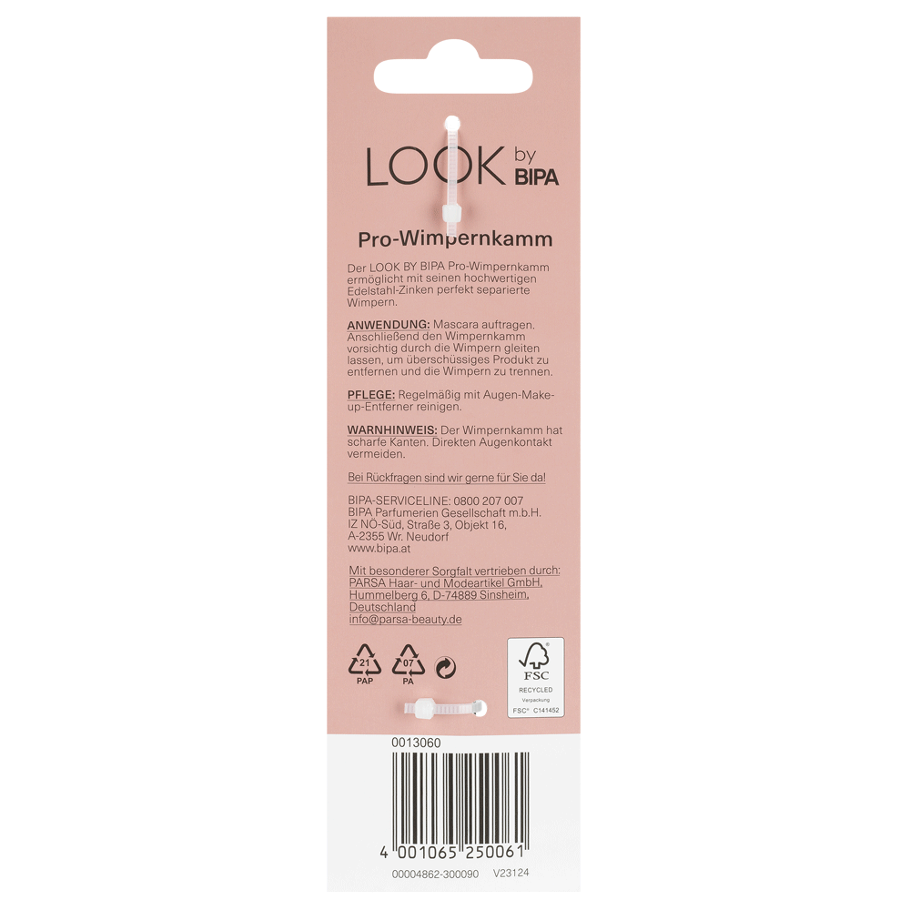Bild: LOOK BY BIPA Pro-Wimpernkamm 