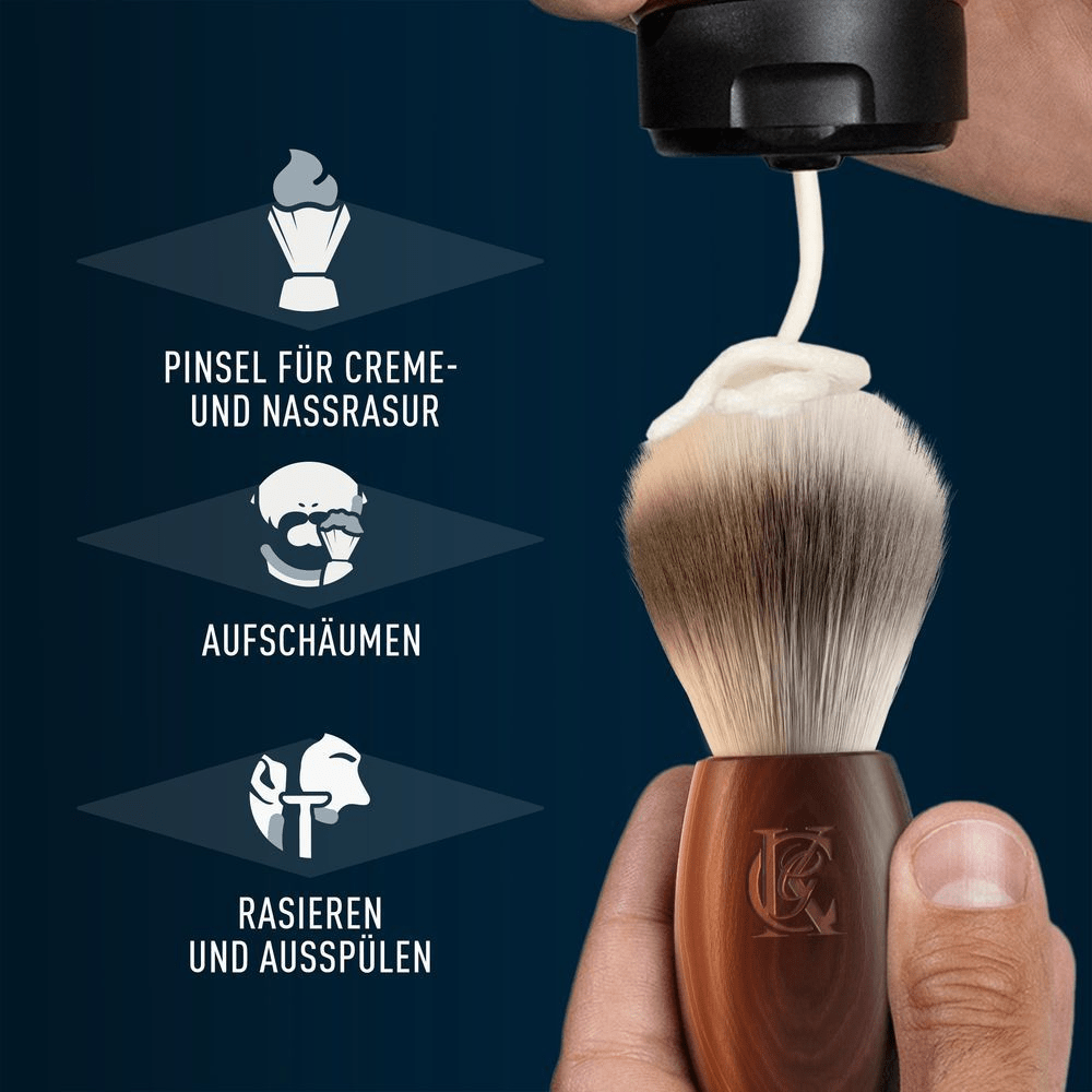 Bild: Gillette King C. Bartpflege Rasierpinsel Herren