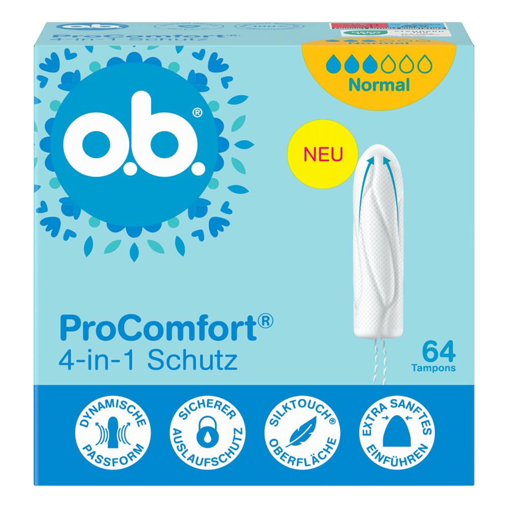 Bild: o.b. ProComfort Tampons Normal 