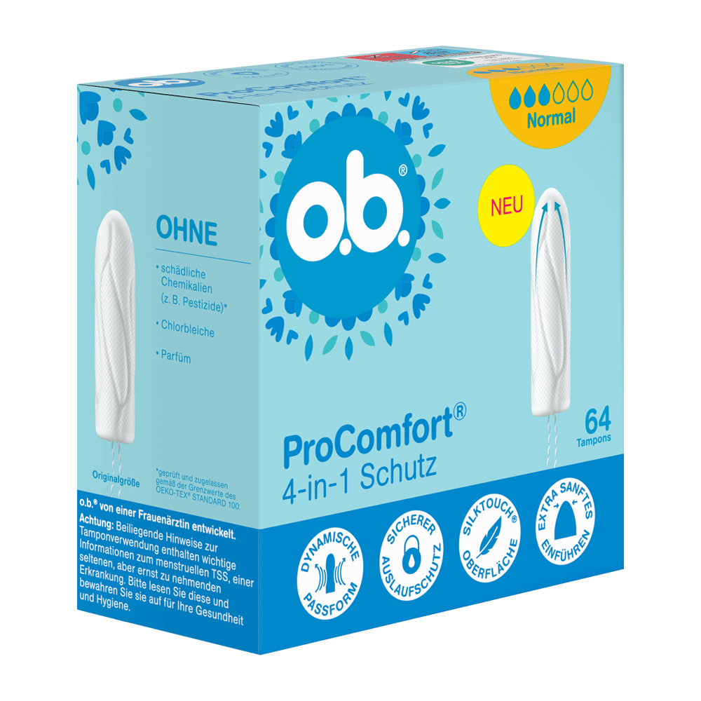 Bild: o.b. ProComfort Tampons Normal 