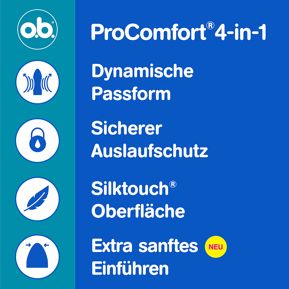 Bild: o.b. ProComfort Tampons Normal 