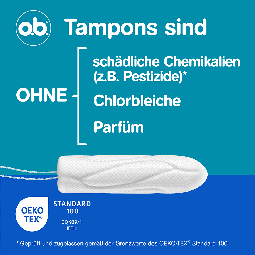 Bild: o.b. ProComfort Tampons Normal 