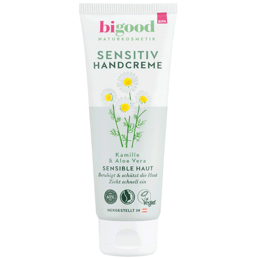 Bild: bi good Sensitiv Handcreme Kamille & Aloe Vera