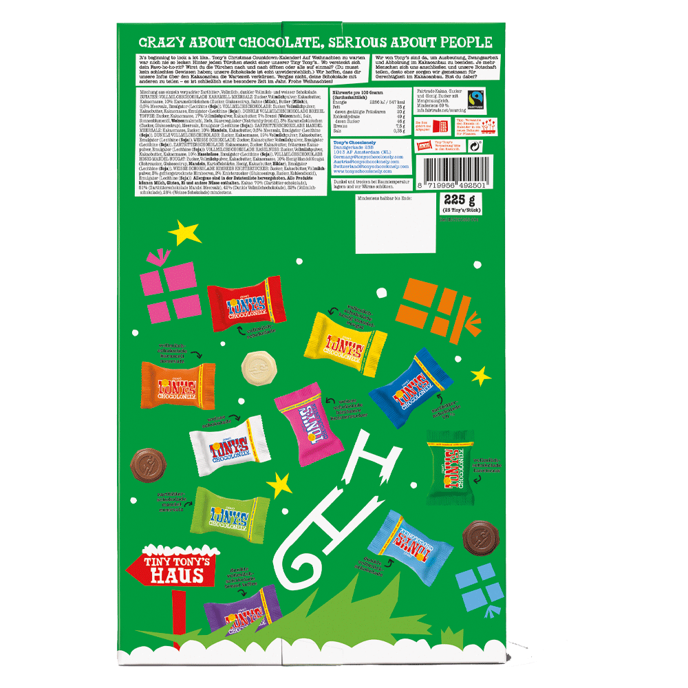 Bild: Tonys Chocolonely Adventkalender