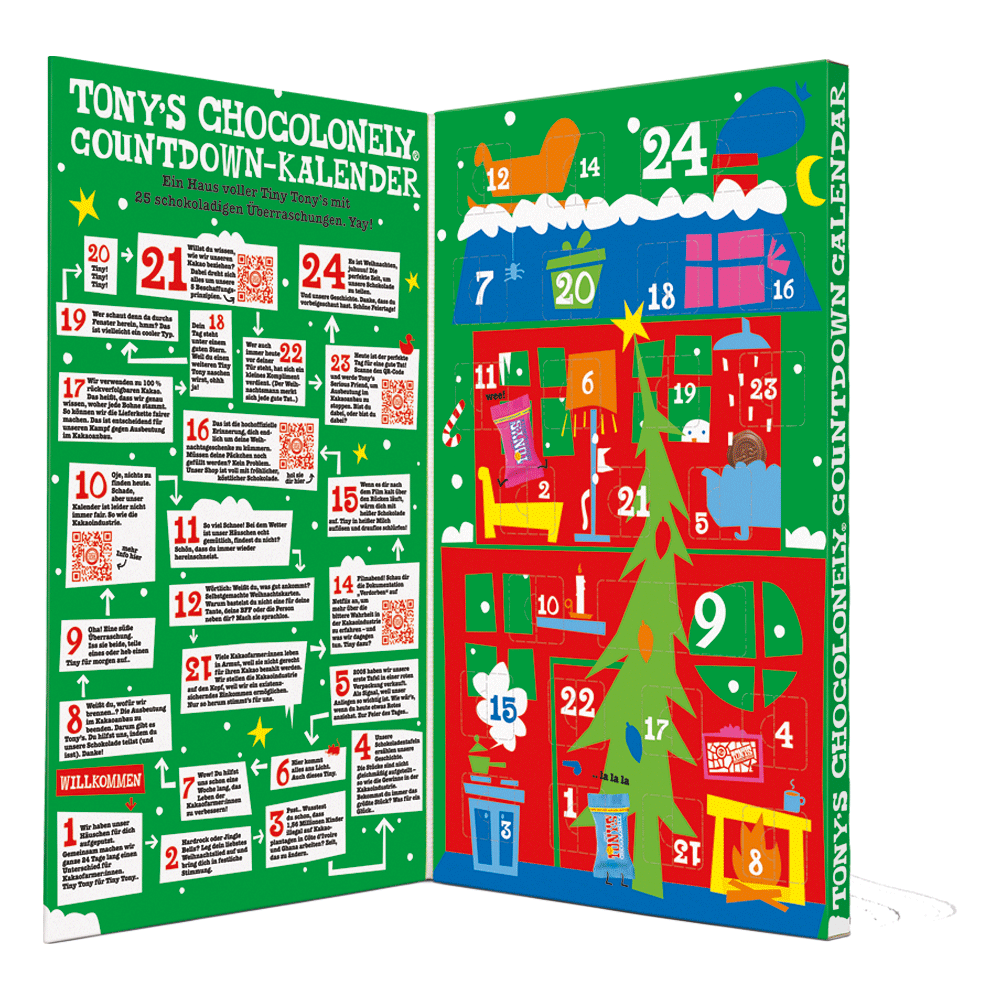 Bild: Tonys Chocolonely Adventkalender