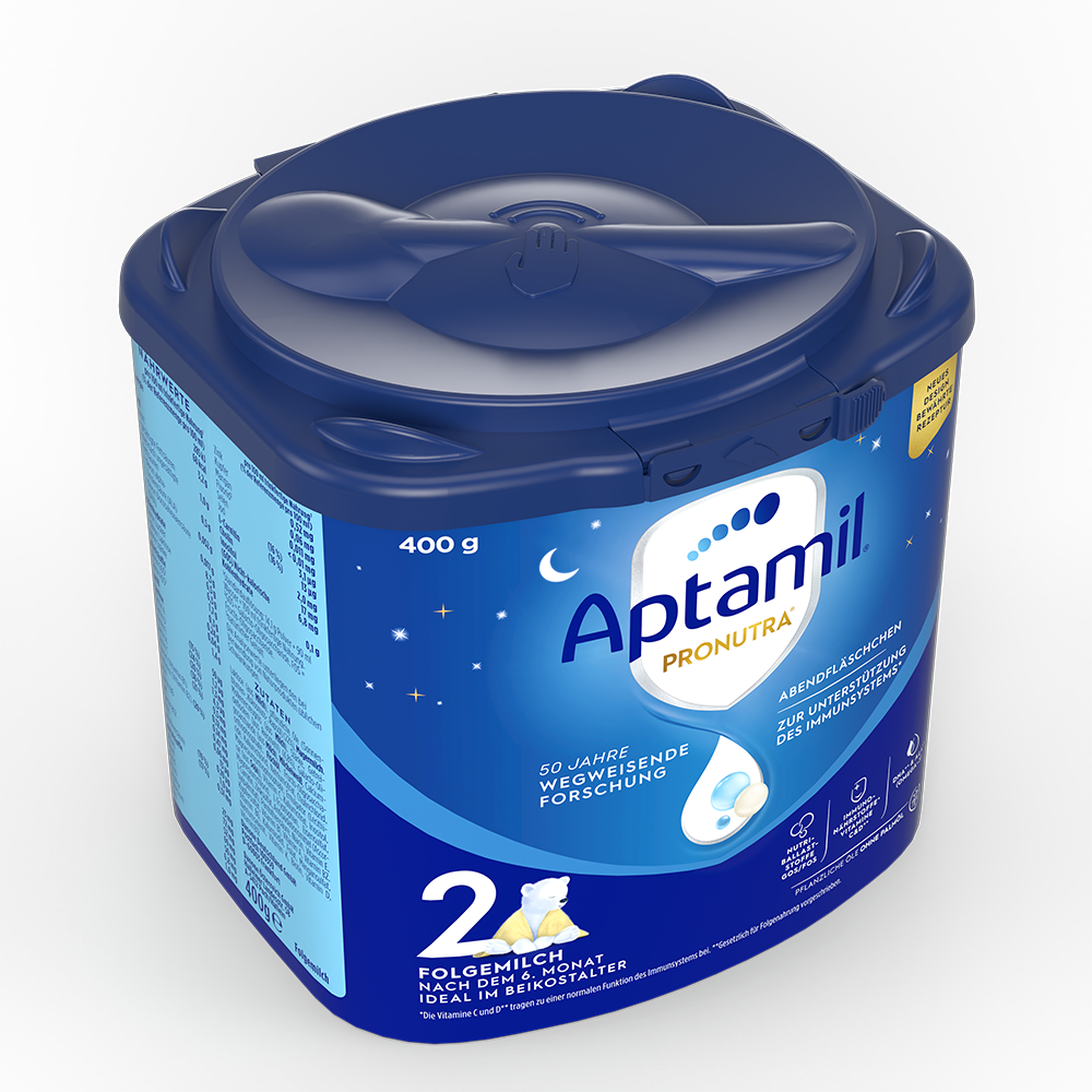 Bild: Aptamil Abendfläschen Folgemilch