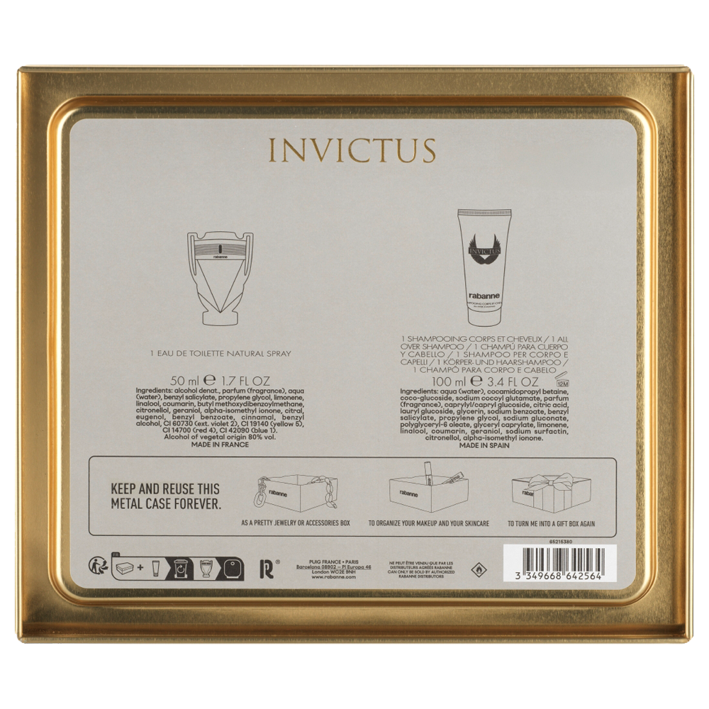 Bild: Paco Rabanne Invictus Geschenkset