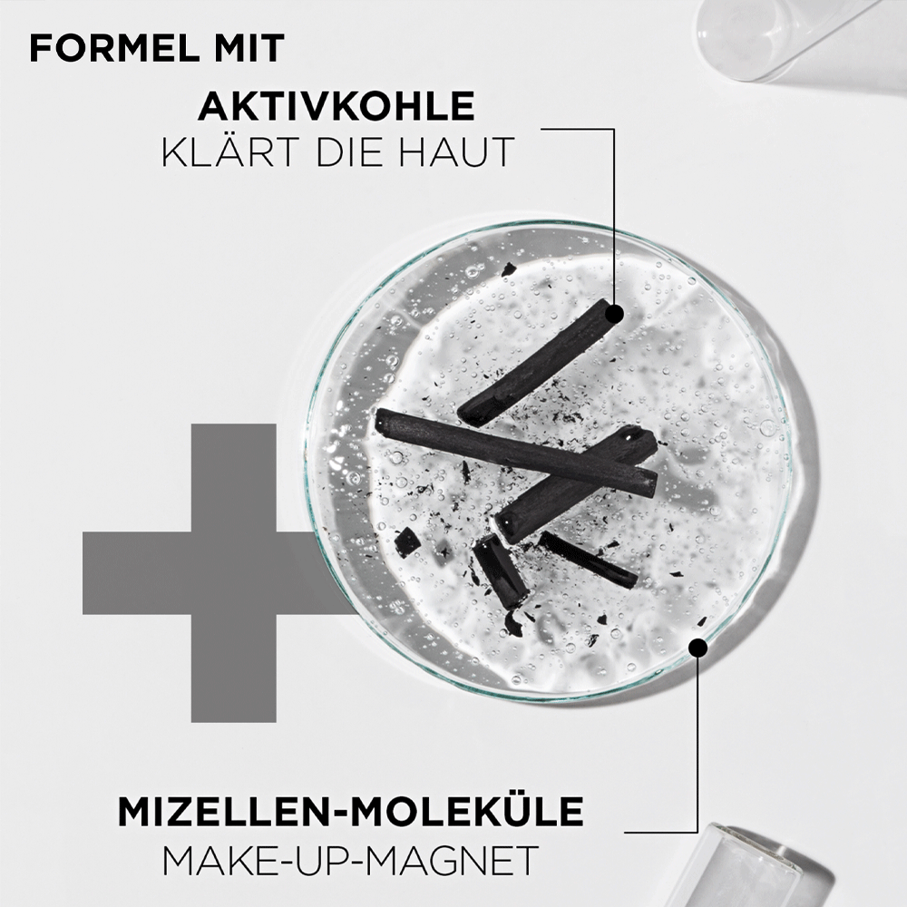Bild: GARNIER SKIN ACTIVE Mizellen Reinigungswasser Aktivkohle
