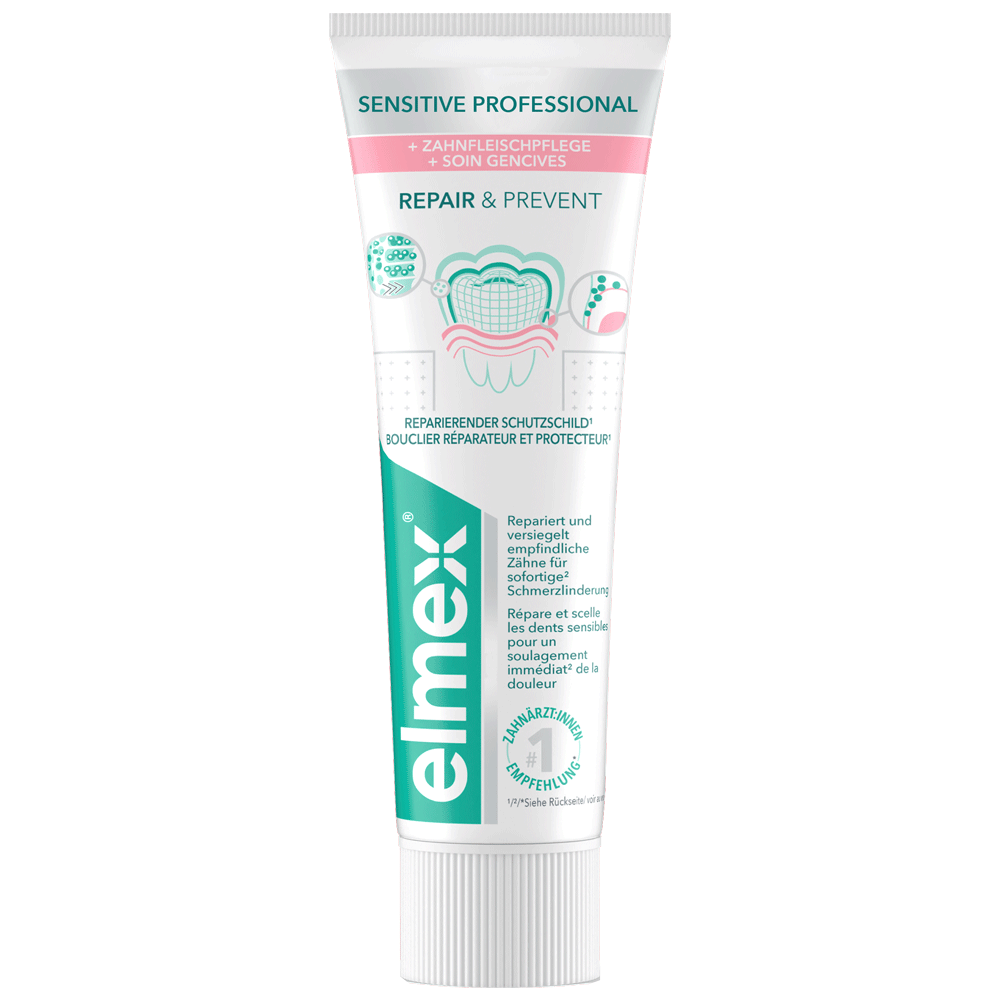 Bild: elmex Sensitive Professional Repair and Prevent Zahnpasta 