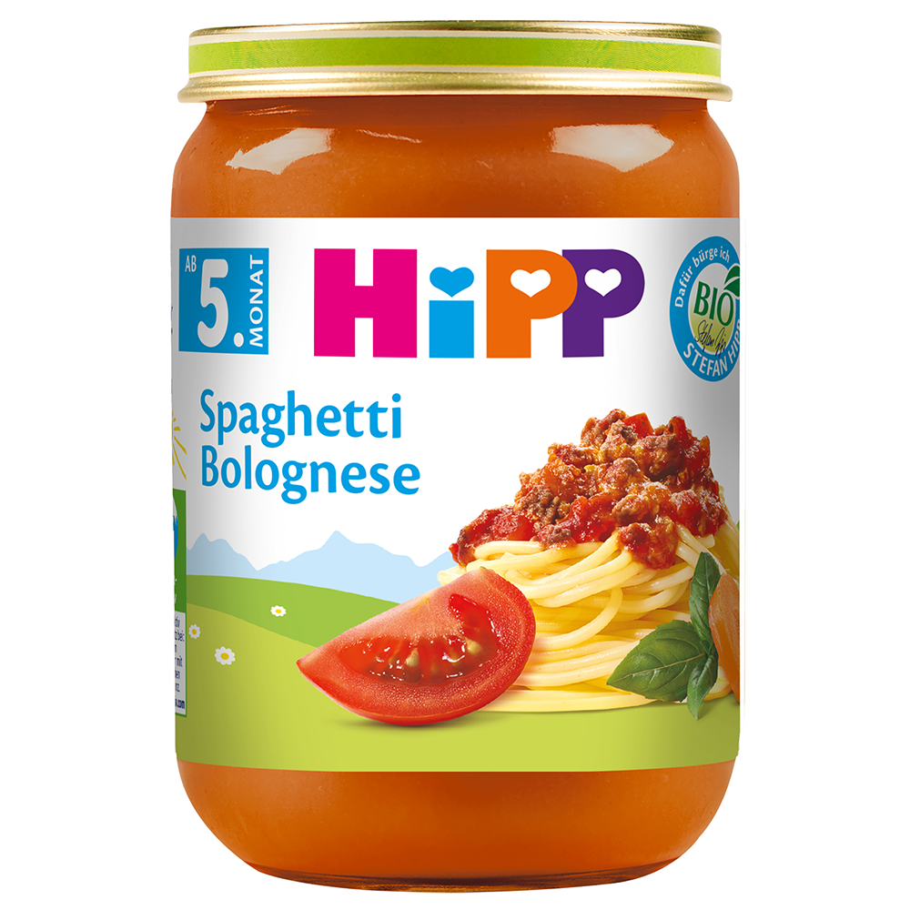 Bild: HiPP Spaghetti Bolognese