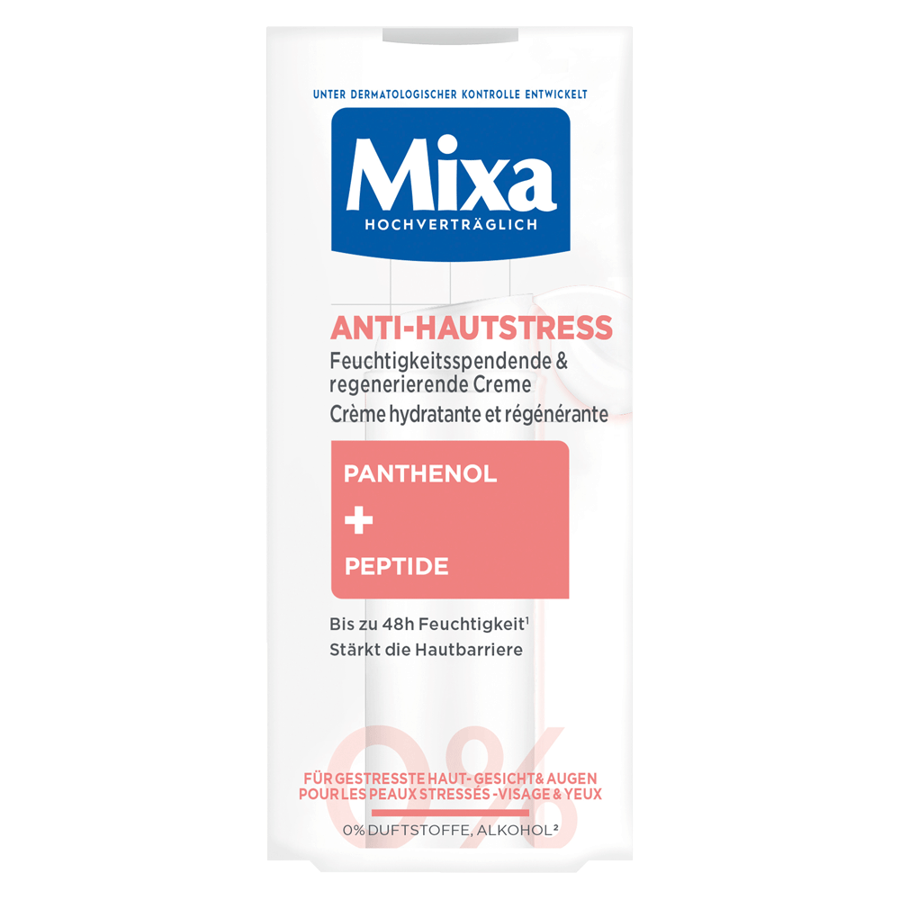 Bild: Mixa Feuchtigkeitsspendende & regenerierende Creme