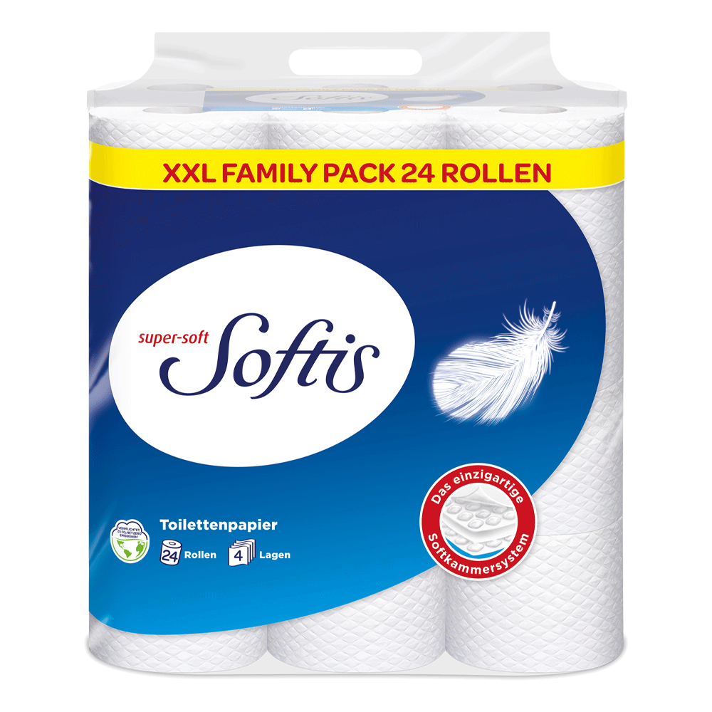 Bild: Softis Toilettenpapier Super Soft 