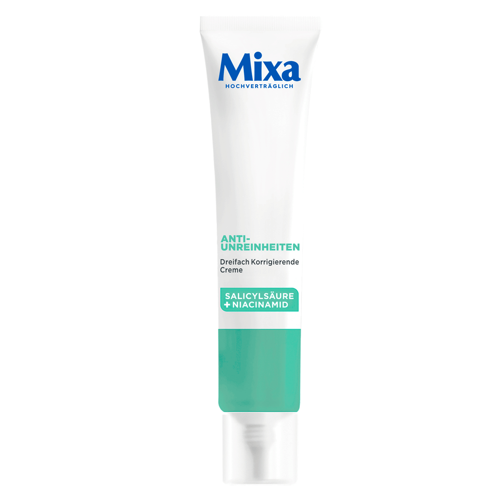 Bild: Mixa Anti-Unreinheiten Dreifachkorrigierende Creme
