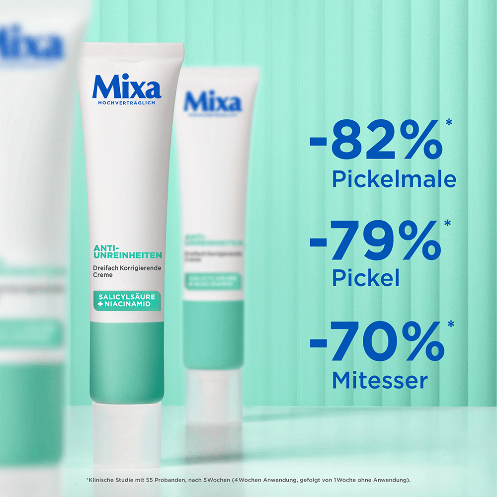 Bild: Mixa Anti-Unreinheiten Dreifachkorrigierende Creme