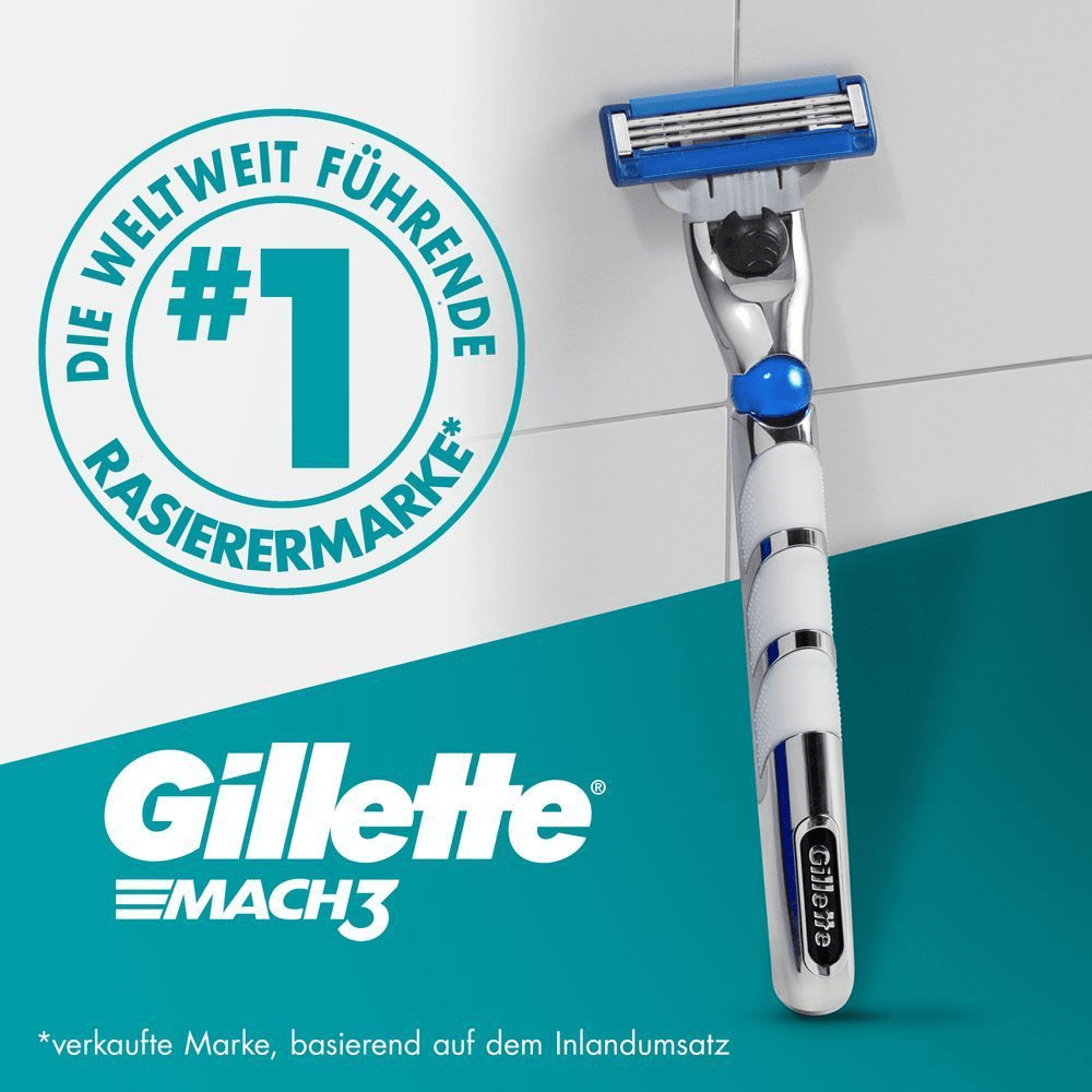 Bild: Gillette Mach3 Turbo Rasierklingen für Männer