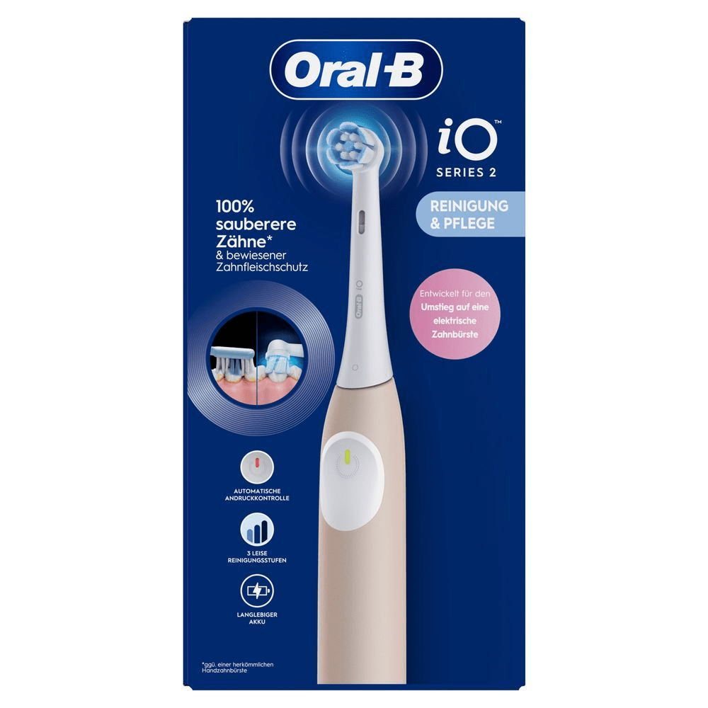 Bild: Oral-B iO Series 2 Elektrische Zahnbürste, Calm Pink
