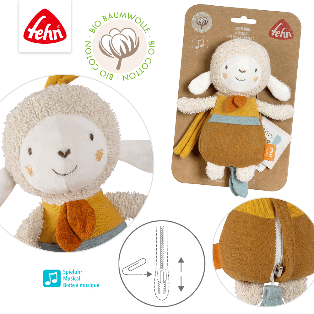 Bild: Fehn Mini Spieluhr Schaf