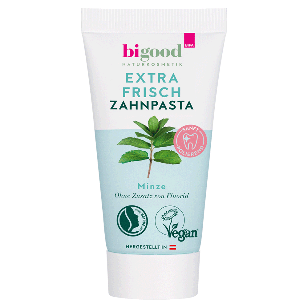 Bild: bi good Zahnpasta Extra Frisch Minze