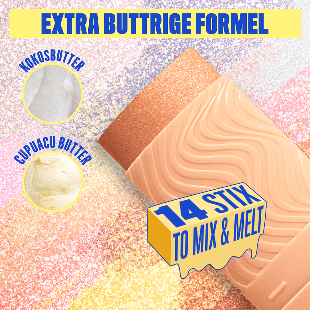 Bild: NYX Professional Make-up Buttermelt Stix Glow Boosting Highlighter Stick Let Me Melt 8