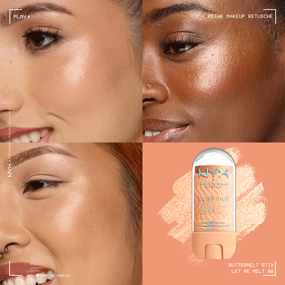 Bild: NYX Professional Make-up Buttermelt Stix Glow Boosting Highlighter Stick Let Me Melt 8
