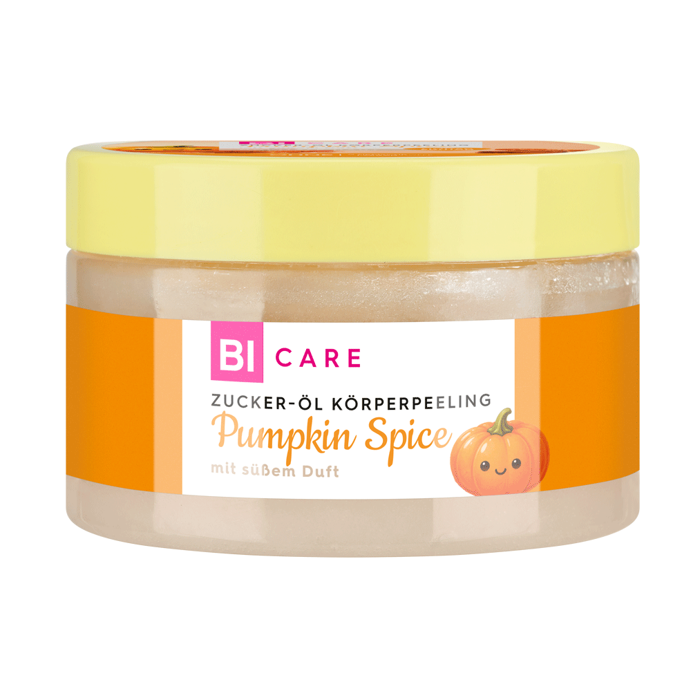 Bild: BI CARE Zucker Öl Körperpeeling Pumpkin Spice 