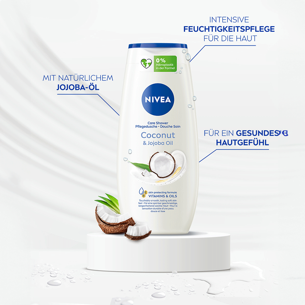 Bild: NIVEA Pflegedusche Coconut & Jojoba Oil