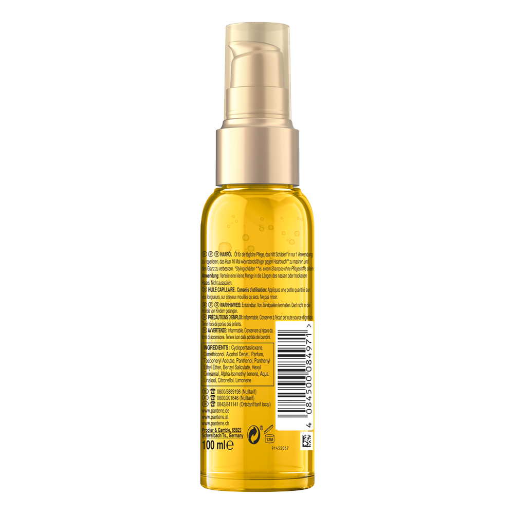 Bild: PANTENE PRO-V Keratin Protect Repair & Care Haaröl 