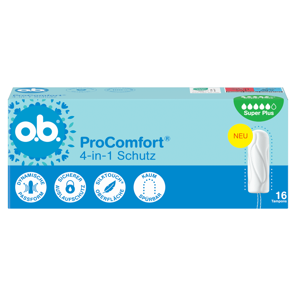 Bild: o.b. ProComfort Tampons Super Plus