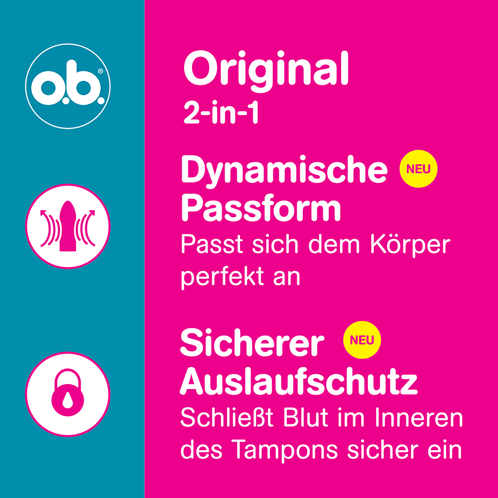 Bild: o.b. Original Tampons Normal