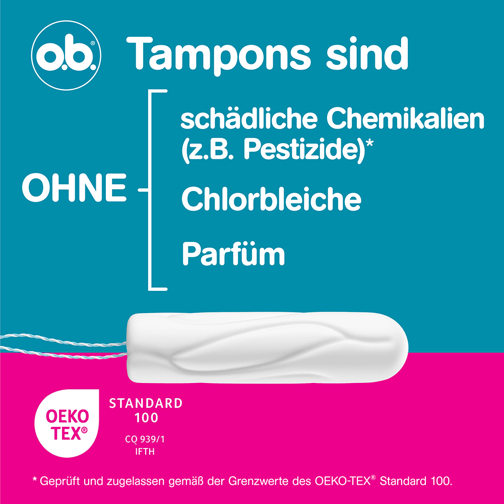Bild: o.b. Original Tampons Normal