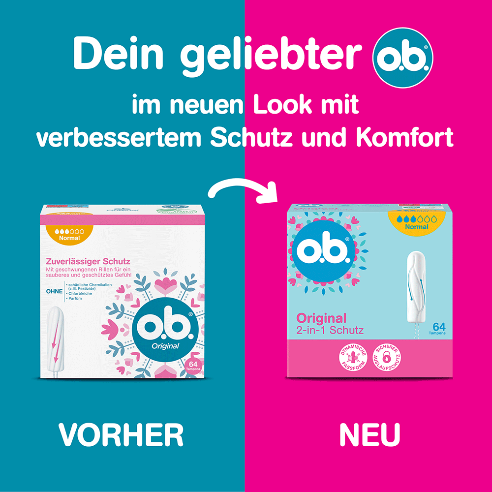 Bild: o.b. Original Tampons Normal