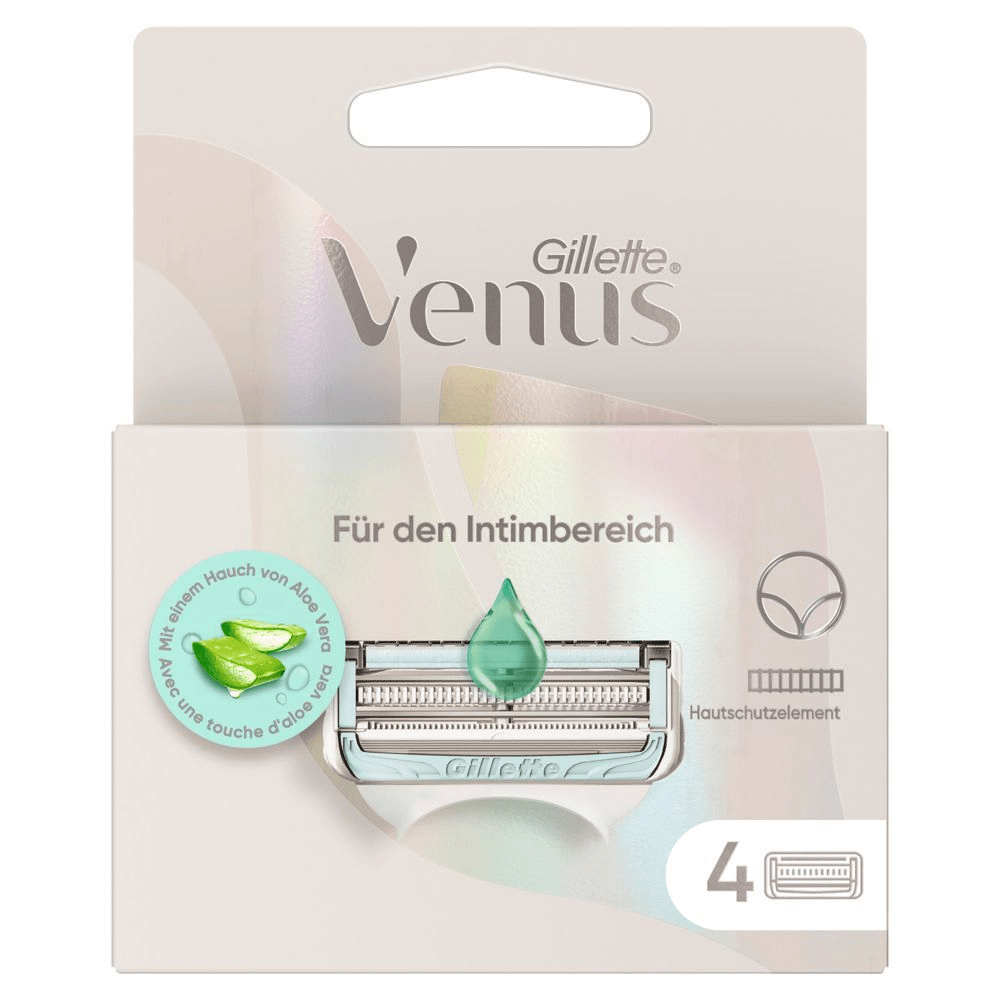 Bild: Gillette Venus Damenrasierer für den Intimbereich Ersatzklingen