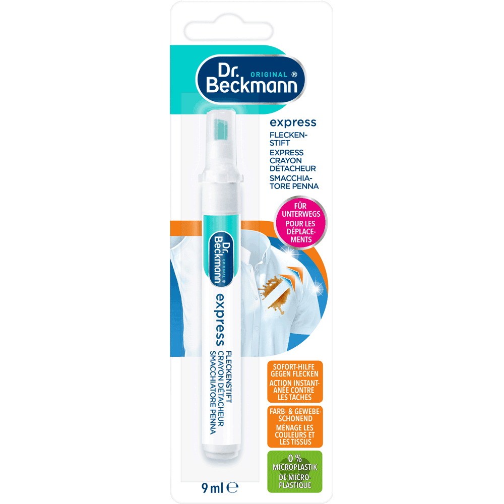 Bild: Dr. Beckmann express Fleckenstift