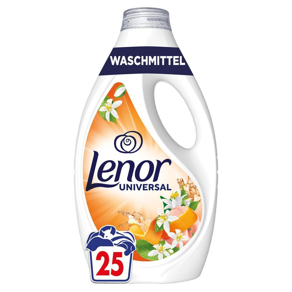 Bild: Lenor Flüssigwaschmittel Orangenblüte & Pfirsich 