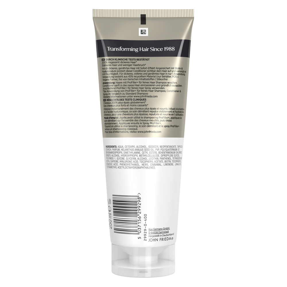 Bild: JOHN FRIEDA PROfiller+ Kräftigender Conditioner 