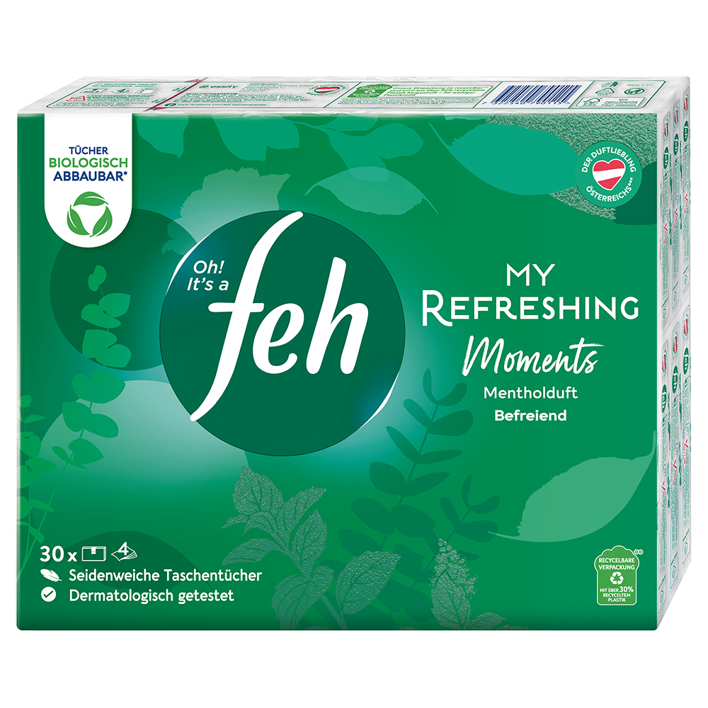 Bild: feh Taschentücher mit Menthol