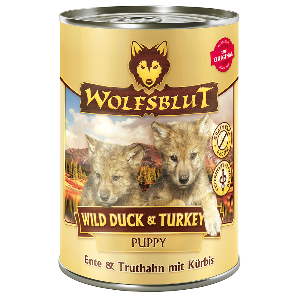 Bild: Wolfsblut Wild Duck und Turkey Ente und Truthahn mit Kürbis 