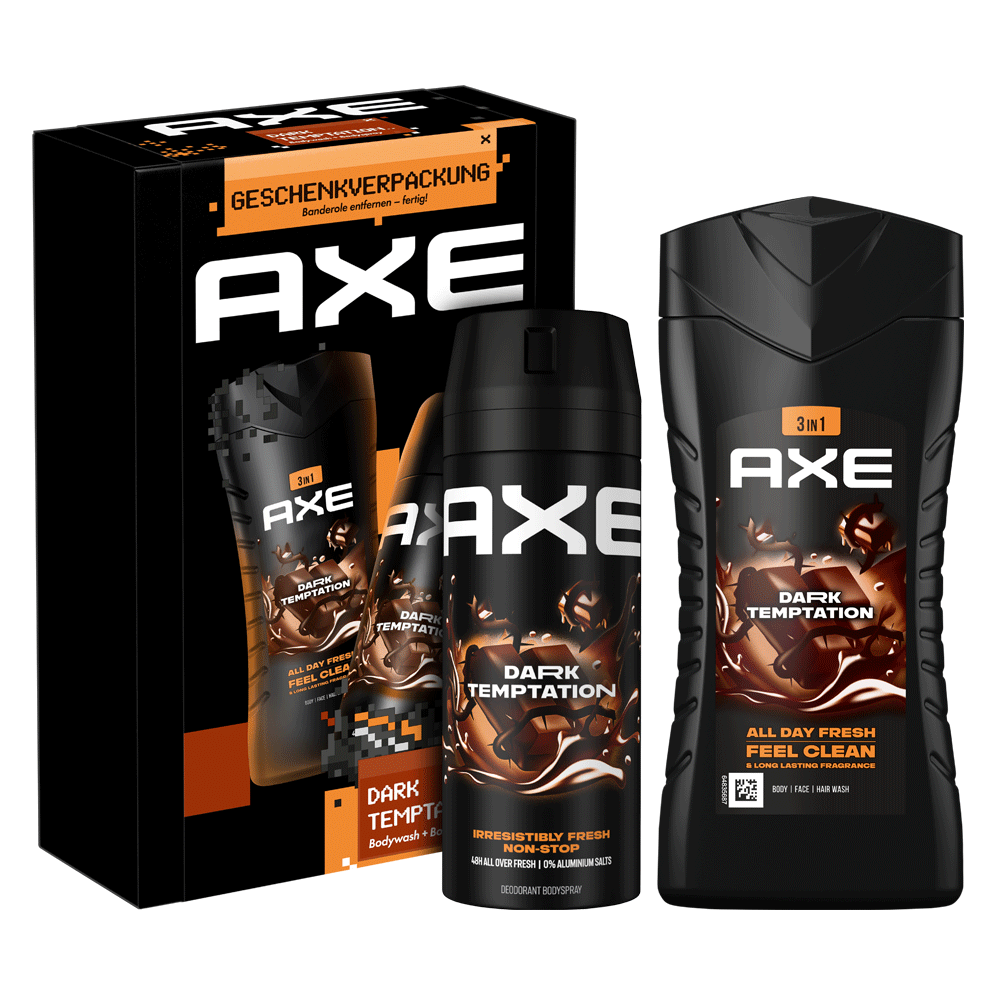 Bild: AXE Geschenkset Dark Temptation
