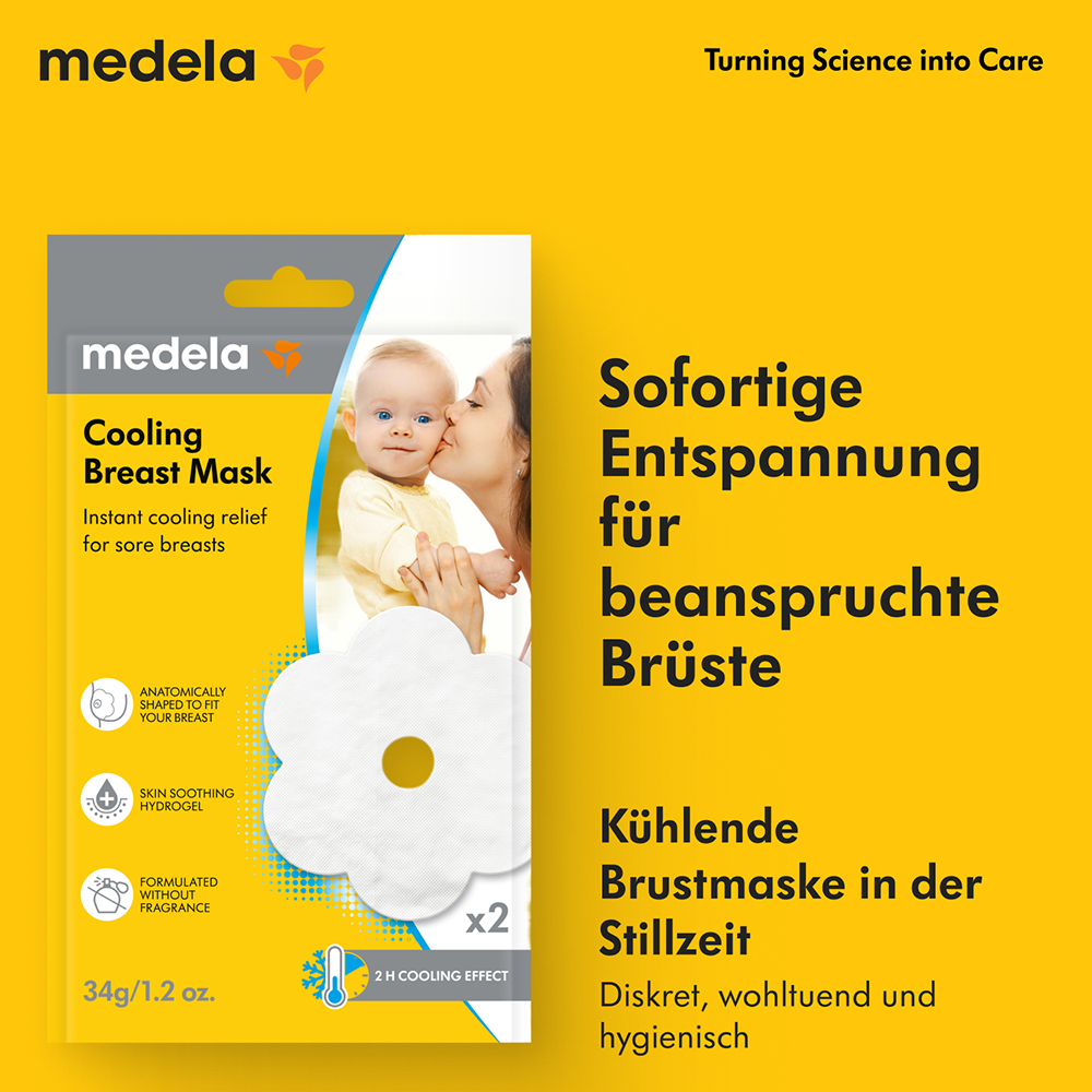 Bild: Medela Kühlende Brustmaske