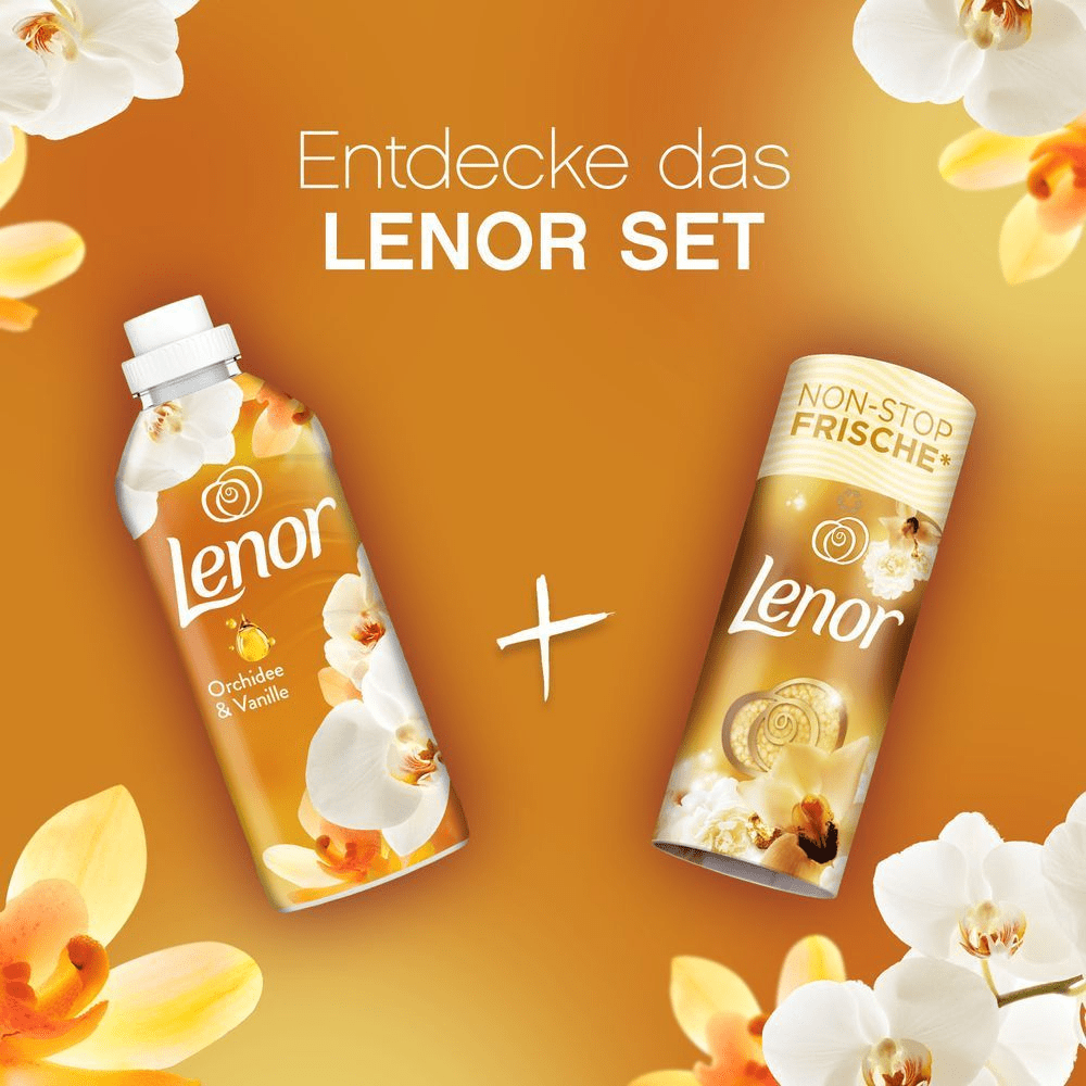Bild: Lenor Weichspüler, Orchidee & Vanille