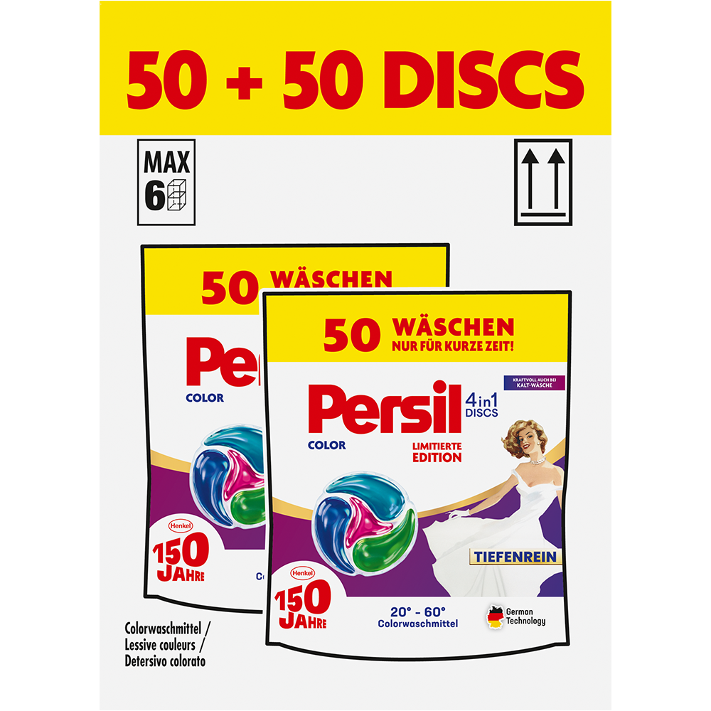 Bild: Persil 4in1 Discs color Limitierte Edition 