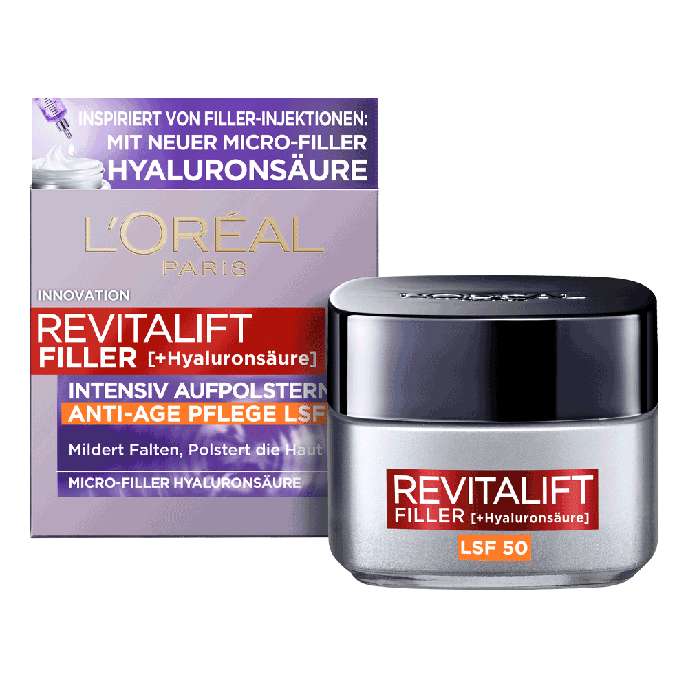 Bild: L'ORÉAL PARIS Revitalift Revitalift Filler Tagespflege LSF 50