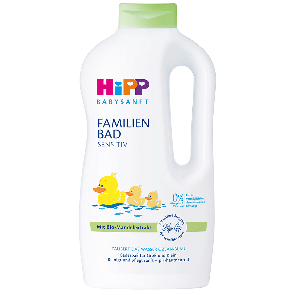 Bild: HiPP Babysanft Familienbad Sensitiv