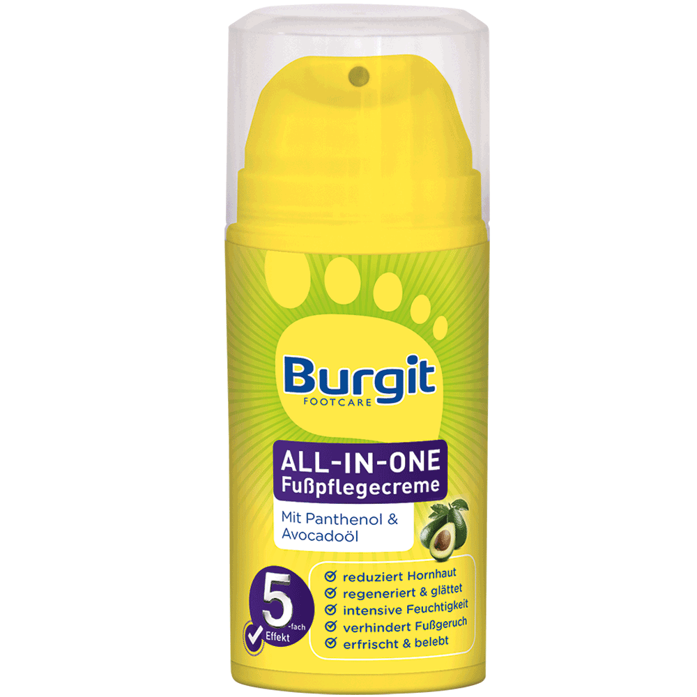 Bild: Burgit Footcare All-In-One Fußpflegecreme